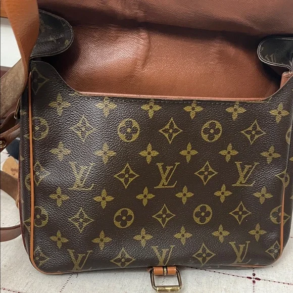 Louis Vuitton crossbody Cartouchière   1989 beautiful condition painted vachetta - Picture 5 of 16